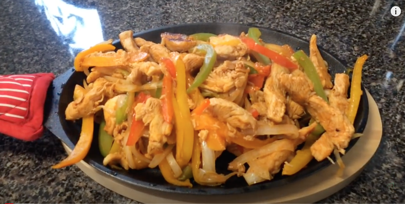 Fajitas de Pollo