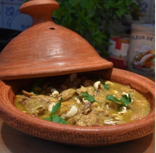 Tajin de verduras y seitan