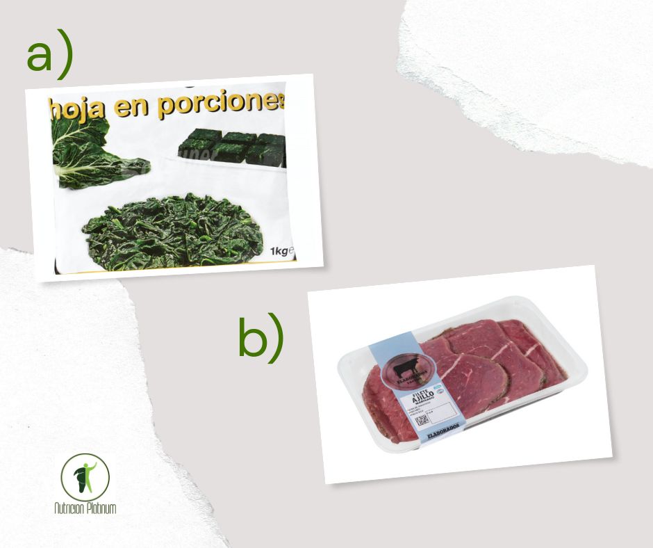 Ensalada de acelgas con ternera adobada