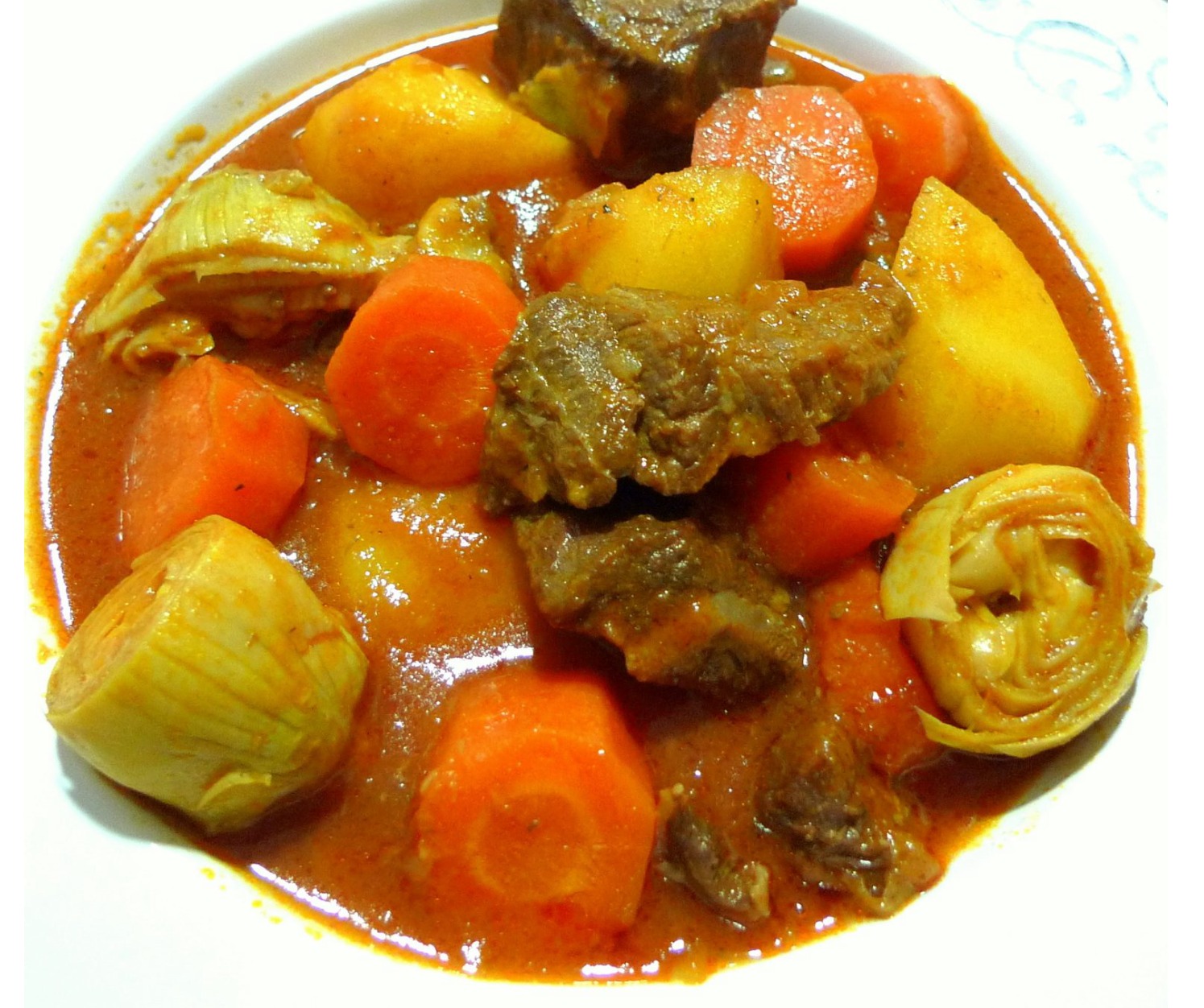 GUISILLO DE TERNERA CON ZANAHORIAS