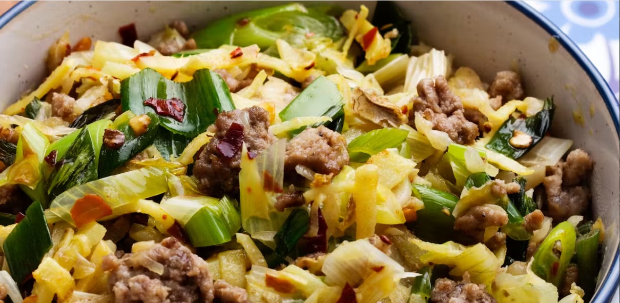 Revuelto de repollo Asiatico