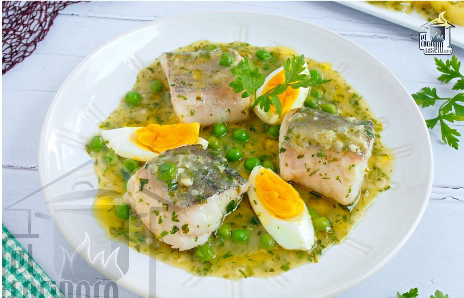 Merluza en salsa verde