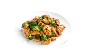 Heura salteada con brócoli